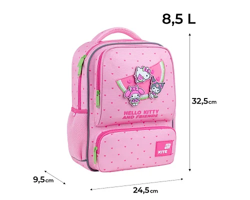 Рюкзак дитячий Kite Kids Hello Kitty спинка 32 см (HK26-559XS-2)