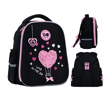 Рюкзак шкільний шкільний напівкаркасний GoPack Education Heart спинка 34 см (GO26-165S-2)