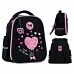Рюкзак школьный шкільний напівкаркасний GoPack Education Heart спинка 34 см (GO26-165S-2)