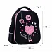Рюкзак школьный шкільний напівкаркасний GoPack Education Heart спинка 34 см (GO26-165S-2)