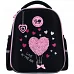 Рюкзак школьный шкільний напівкаркасний GoPack Education Heart спинка 34 см (GO26-165S-2)