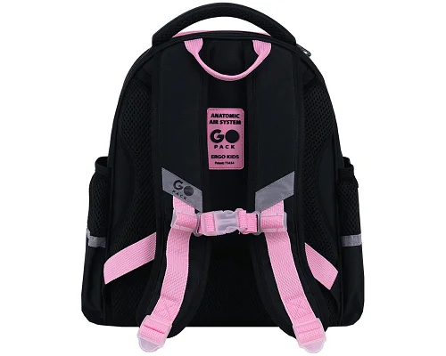 Рюкзак школьный шкільний напівкаркасний GoPack Education Heart спинка 34 см (GO26-165S-2)