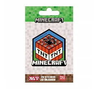 Наліпка 2D Yes Minecraft TNT (708508)