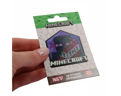 Наліпка 2D Yes Minecraft TNT (708508)