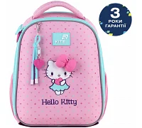 Рюкзак школьный каркасний Kite Education Hello Kitty спинка 36 см (HK26-555S-1)