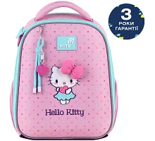 Рюкзак шкільний каркасний Kite Education Hello Kitty спинка 36 см (HK26-555S-1)