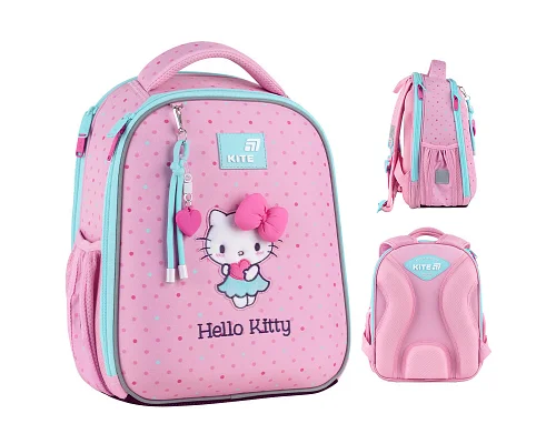 Рюкзак школьный каркасний Kite Education Hello Kitty спинка 36 см (HK26-555S-1)