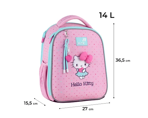 Рюкзак школьный каркасний Kite Education Hello Kitty спинка 36 см (HK26-555S-1)