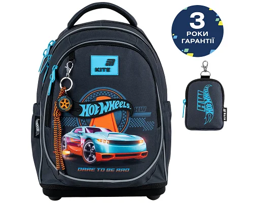 Рюкзак шкільний Kite Education Hot Wheels спинка 36 см (HW26-724S)