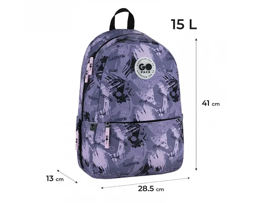 Рюкзак шкільний GoPack Education Teens спинка 41 см (GO26-188M-2)