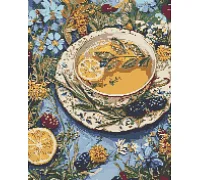 Алмазна мозаїка/вишивка Квітковий чай 40*50 см Орігамі OD 3538 (OD3538)