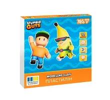 Пластилін Yes Stumble Guys 12 кольорів 240 г (540709)