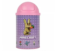 Контейнер настільний для сміття Yes Minecraft Spring металевий 10 х 18 см (708570)