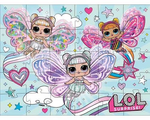 Пазли L.O.L Surprise! Fairies, 30 елементів 27х20 Ідейка (LP30-002)