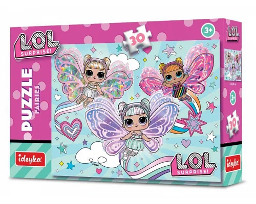 Пазли L.O.L Surprise! Fairies, 30 елементів 27х20 Ідейка (LP30-002)
