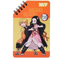 Блокнот Yes Demon Slayer Heroes 95x145 60 аркушів лінія (152230)