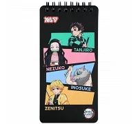 Блокнот Yes Demon Slayer Heroes 80x160 60 листов клетка (152206)