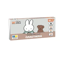 Пластилін Yes Miffy 6 кольорів 120 г (540726)
