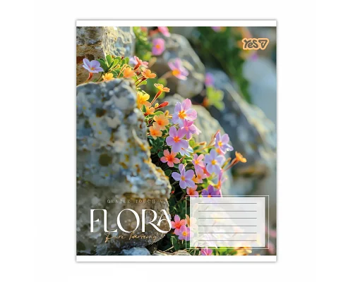 Зошит шкільний Yes Flora А5 36 аркушів лінія (768793)