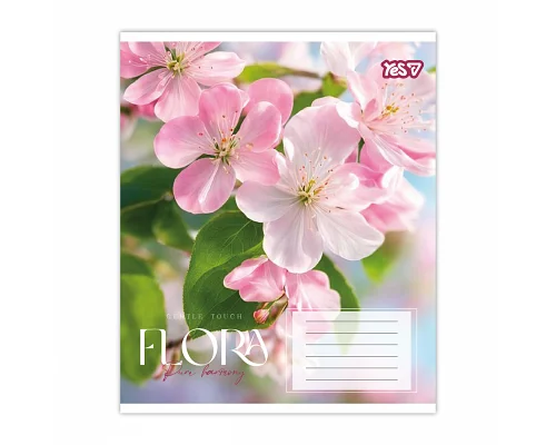 Зошит шкільний Yes Flora А5 36 аркушів лінія (768793)