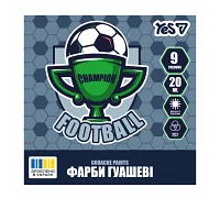Краски гуашевые Yes Football 9 цветов 20 мл (230452)