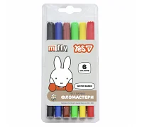Фломастери Yes Miffy 6 кольорів (650609)