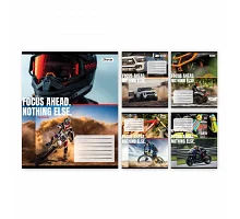 Зошит шкільний 1Вересня Focus ahead А5 24 аркушів клітинка (769132)