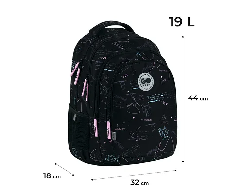 Рюкзак шкільний GoPack Teens спинка 44 см (GO26-162L-1)
