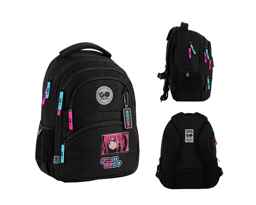 Рюкзак шкільний шкільний GoPack Education Anime girl спинка 40 см (GO26-175M-2)