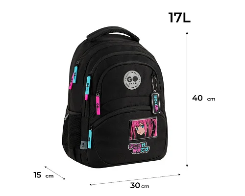 Рюкзак шкільний шкільний GoPack Education Anime girl спинка 40 см (GO26-175M-2)