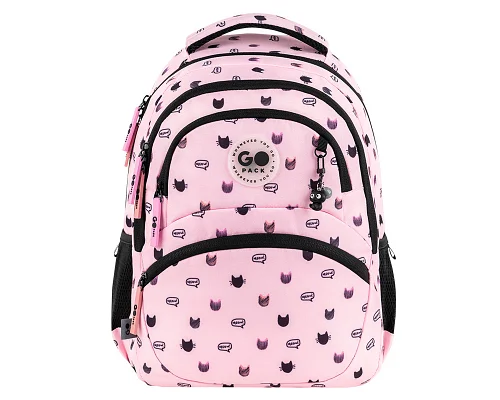 Рюкзак шкільний шкільний GoPack Education Meow Cats спинка 40 см (GO26-175M-1)