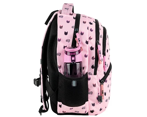 Рюкзак шкільний шкільний GoPack Education Meow Cats спинка 40 см (GO26-175M-1)
