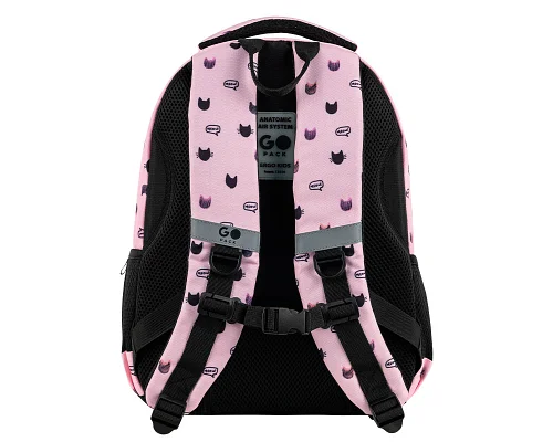 Рюкзак шкільний шкільний GoPack Education Meow Cats спинка 40 см (GO26-175M-1)