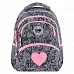 Рюкзак шкільний шкільний GoPack Education Fluffy Heart спинка 40 см (GO26-175M-4)