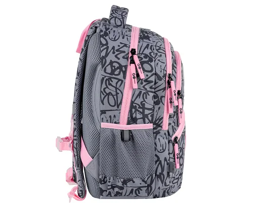Рюкзак шкільний шкільний GoPack Education Fluffy Heart спинка 40 см (GO26-175M-4)