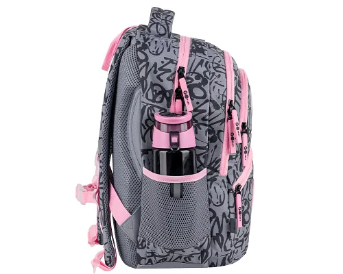 Рюкзак шкільний шкільний GoPack Education Fluffy Heart спинка 40 см (GO26-175M-4)