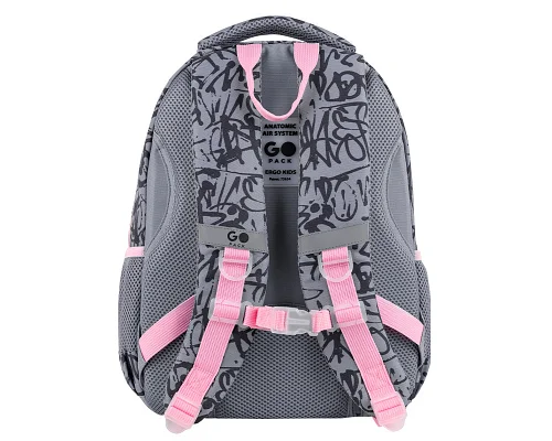 Рюкзак шкільний шкільний GoPack Education Fluffy Heart спинка 40 см (GO26-175M-4)