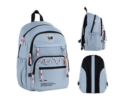 Рюкзак шкільний GoPack Teens спинка 44 см (GO26-121L-2)