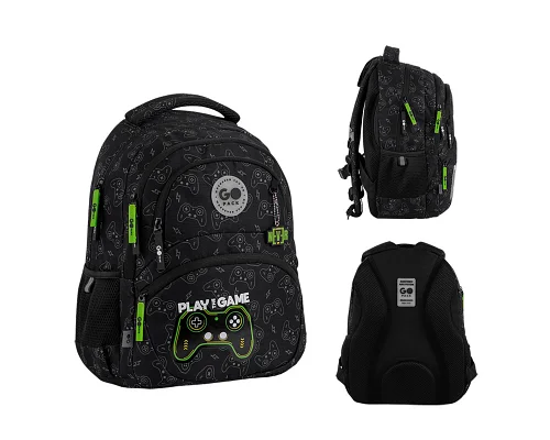 Рюкзак шкільний шкільний GoPack Education Never Give Up спинка 40 см (GO26-175M-7)