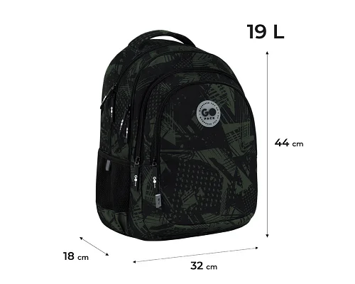 Рюкзак шкільний GoPack Teens спинка 44 см (GO26-162L-3)