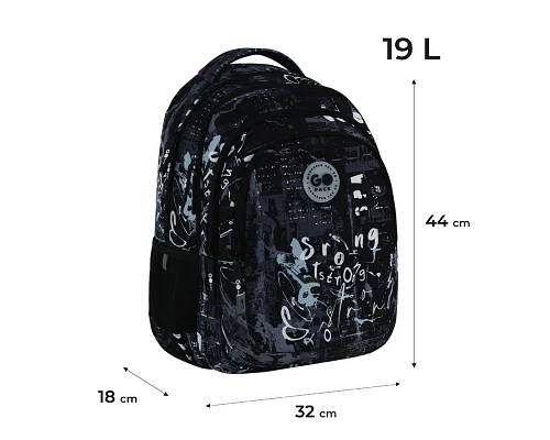 Рюкзак шкільний GoPack Teens спинка 44 см (GO26-162L-4)