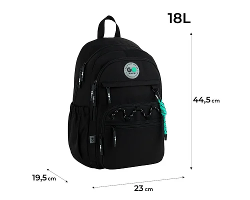 Рюкзак шкільний GoPack Teens спинка 44 см (GO26-121L-4)