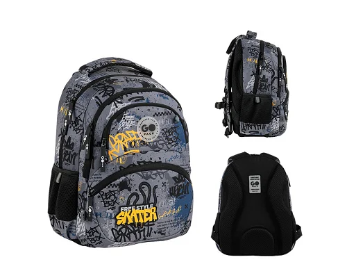 Рюкзак шкільний шкільний GoPack Education Free Style спинка 40 см (GO26-175M-5)