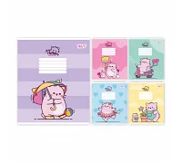 Зошит шкільний Yes Pembe the cat А5 18 аркушів лінія (769091)