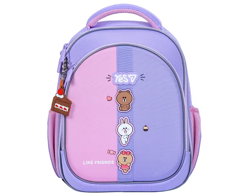 Рюкзак шкільний напівкаркасний Yes 2026 Line Friends Always Together S-109S (550231)