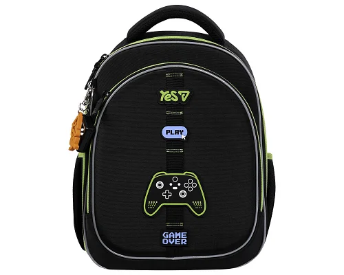 Рюкзак шкільний напівкаркасний Joystick Game S-109S для хлопчика 37 см YES (550235)