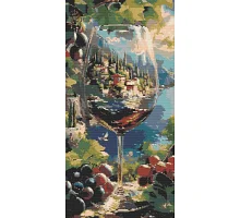 Алмазна мозаїка/вишивка Пейзаж Італійський вайб 40*80 см Орігамі OD 5186 (OD5186)