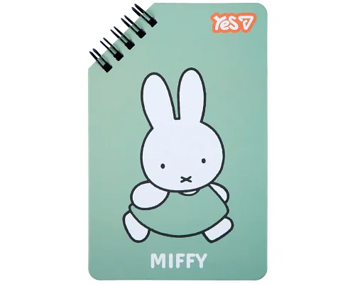 Блокнот Yes Miffy Olive 95x145 60 аркушів лінія (152227)
