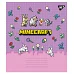 Зошит учнівський шкільний Minecraft Girl А5 18 аркушів лінія YES (767594)