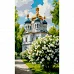 Картина за номерами SANTI Храм навесні 30х50 см (955651)